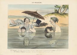 Poster image for the exhibition titled Honoré Daumier: Mirror of Society