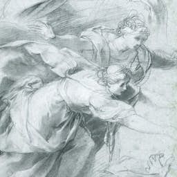 Poster image for the exhibition titled Drawings from the Seicento: 17th-Century Italy, Based on the Collections of the Musée Condé