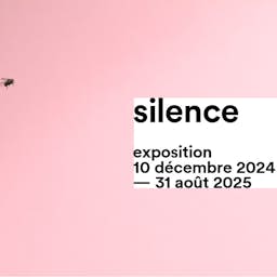 Silencio Poster image for the exhibition titled Silencio