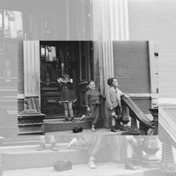 Poster image for the exhibition titled Helen Levitt