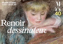 Poster image for the exhibition titled Renoir Drawings