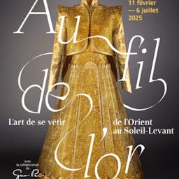 Au Fil de L'or Poster image for the exhibition titled Au Fil de L'or