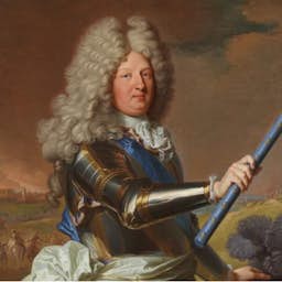 Poster image for the exhibition titled The Grand Dauphin: Son of a King, Father of a King, but Never a King