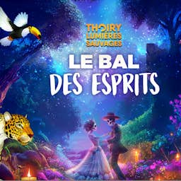 Poster image for the exhibition titled Thoiry Lumières Sauvages