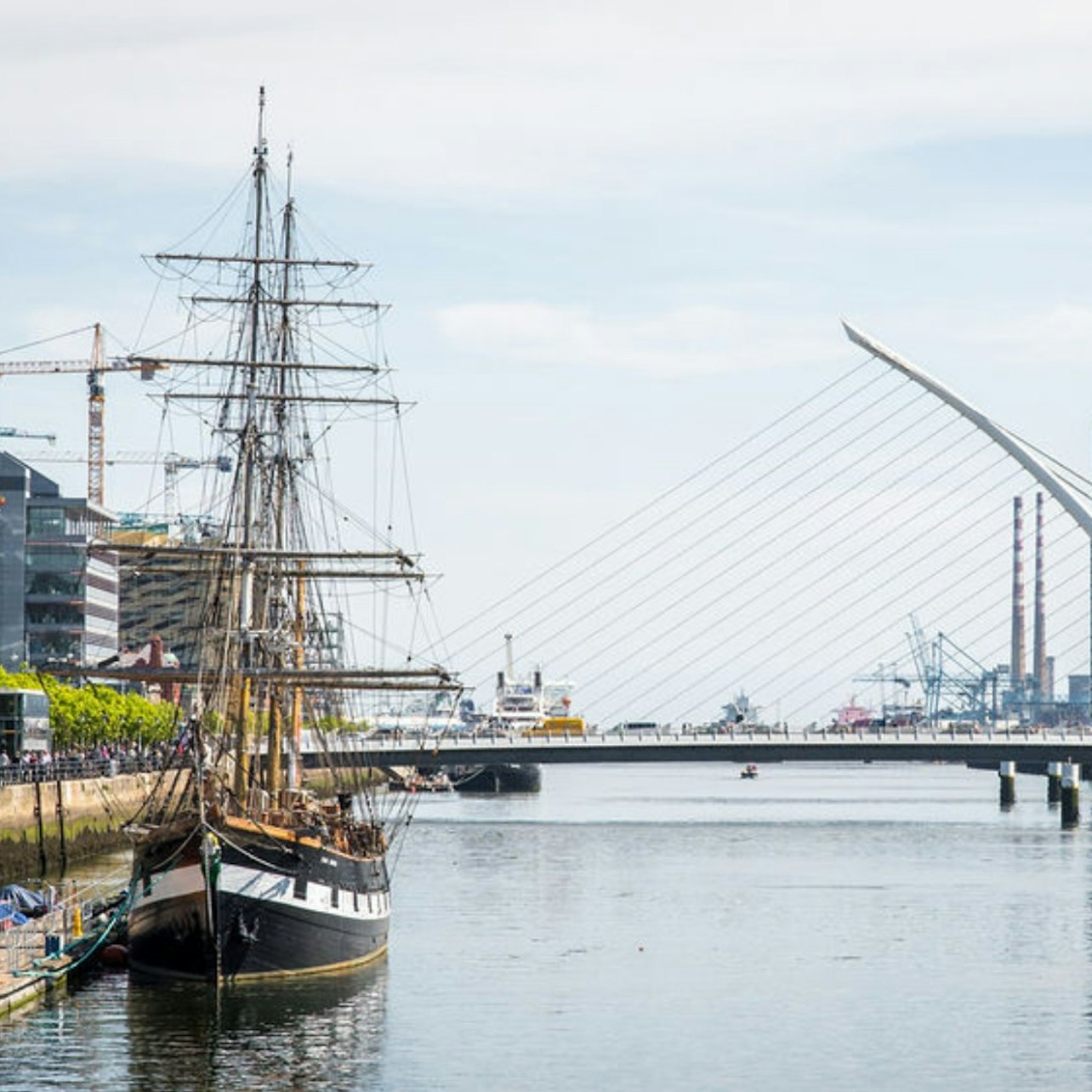 Picture of The Jeanie Johnston Tall Ship in Dublin