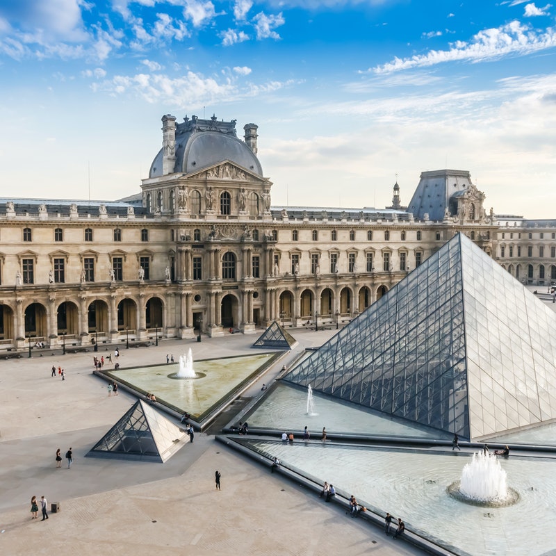 Picture of Louvre Museum in Paris, France