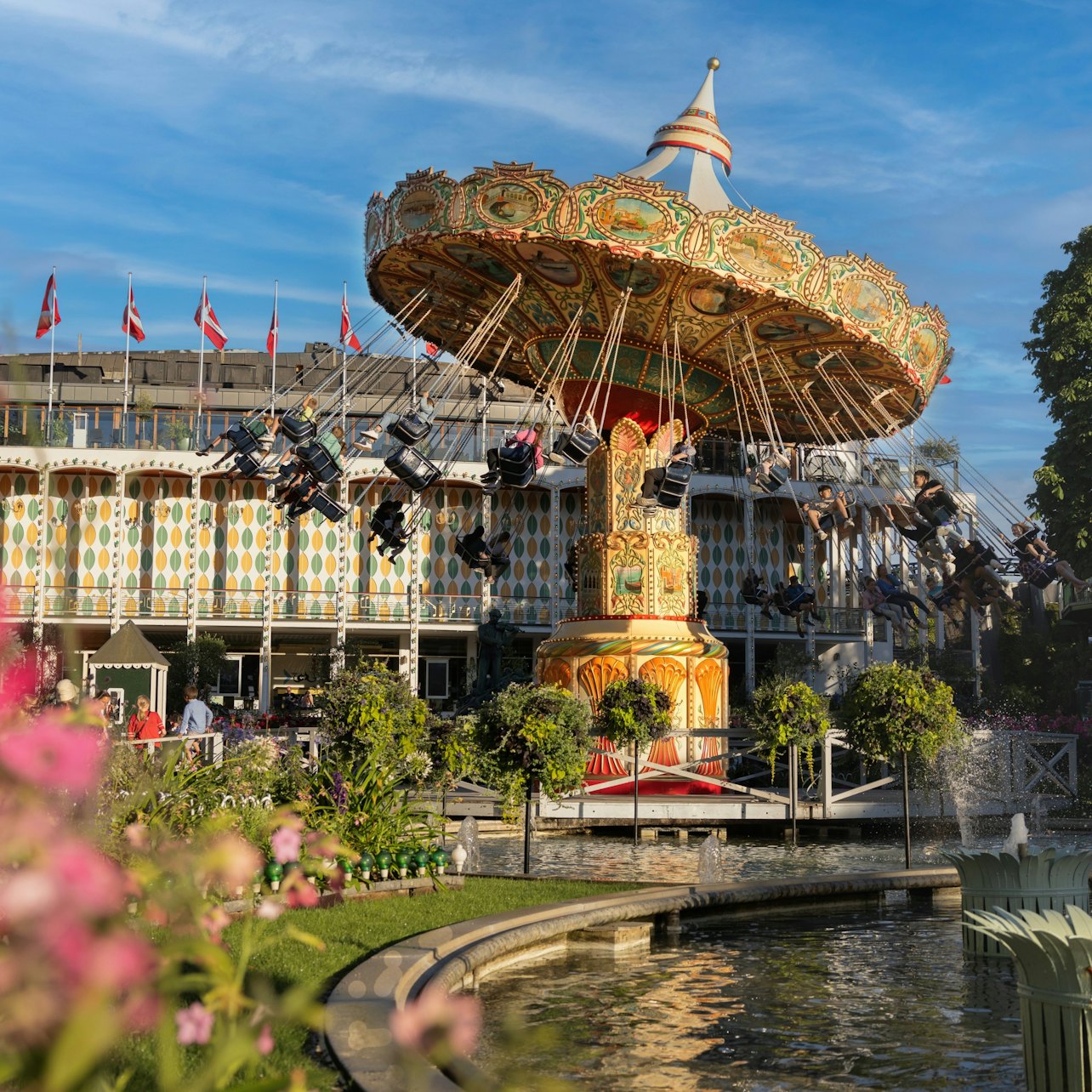 Picture of Tivoli Gardens in Copenhagen