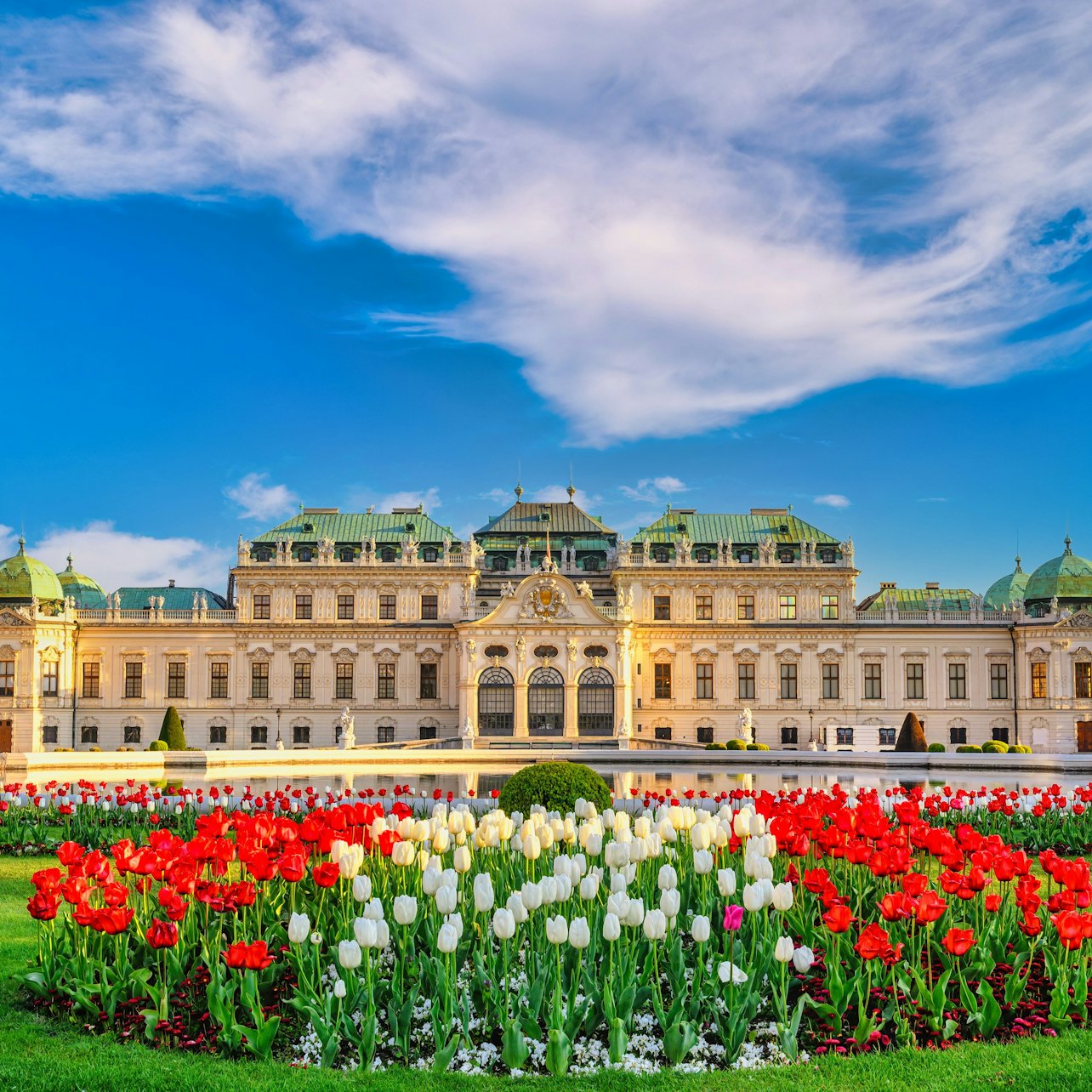 Picture of Belvedere Palace in Vienna